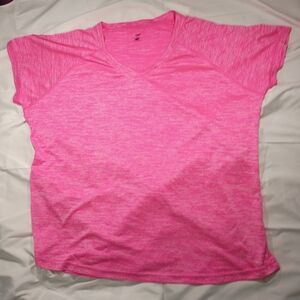 Vibrant Pink Short Sleeve Tee for Men